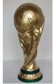 3D Kişiye Özel Isim Baskılı 23 Cm Boy Fifa Dünya Kupası Gold Kaplama Messi Qatar Futbol