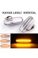 KAYAR LEDLİ ÇAMURLUK SİNYALİ ŞEFFAF (TAKIM) KAYAR LEDLİ ÇAMURLUK SİNYALİ ŞEFFAF (TAKIM)