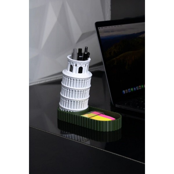 PİSA KULESİ 3D TASARIM KALEMLİK PİSA KULESİ 3D TASARIM KALEMLİK