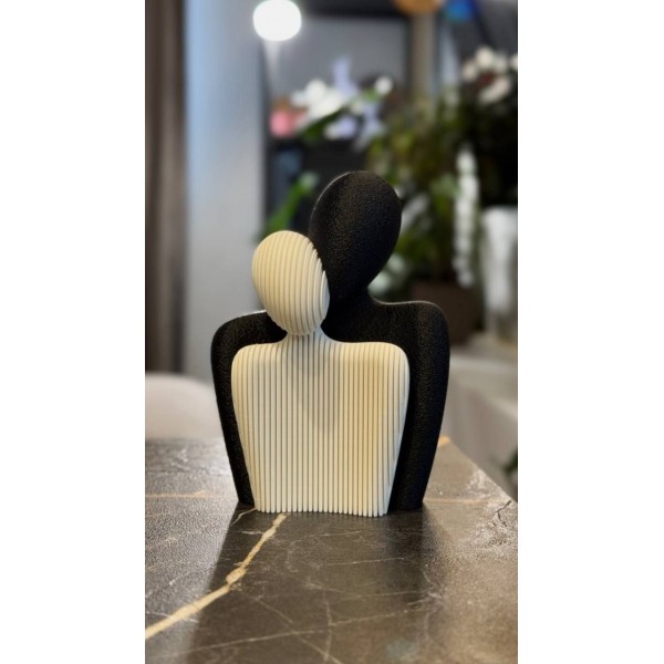 3D TASARIM DEKORATİF ÇİFT HEYKEL 3D TASARIM DEKORATİF ÇİFT HEYKEL