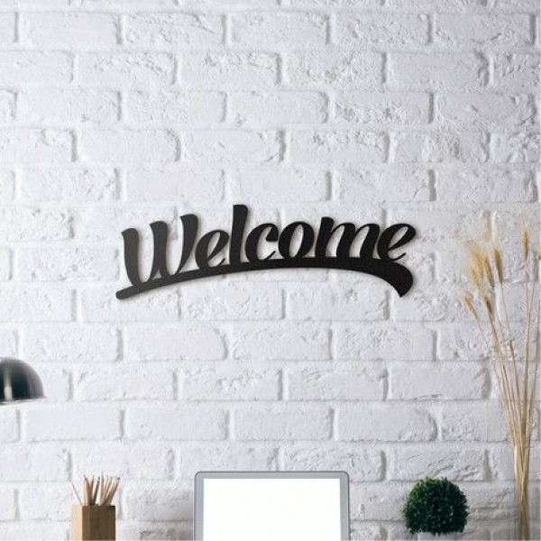 DEKORATİF DUVAR AKSESUARI (WELCOME) DEKORATİF DUVAR AKSESUARI (WELCOME)