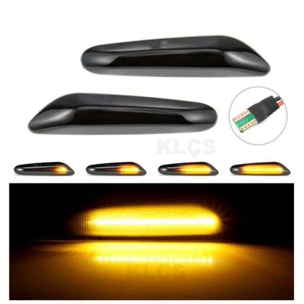 BMW X3 E83 X1 E84 X5 X53 E60 E61 E46 E81 E82 E90 E92 E87 E88 Sıralı Yanıp Sönen LED Dönüş Sinyali Yan Işaret Işık Flaşör BMW X3 E83 X1 E84 X5 X53 E60 E61 E46 E81 E82 E90 E92 E87 E88 Sıralı Yanıp Sönen LED Dönüş Sinyali Yan Işaret Işık Flaşör