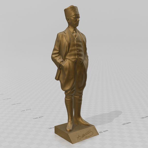 İmzalı Atatürk Heykeli İmzalı Atatürk Heykeli