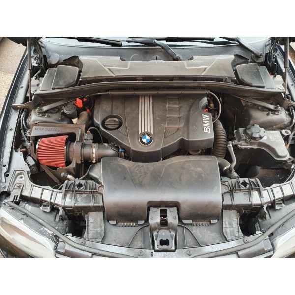 BMW E87 118D hava filtresi yükseltmesi BMW E87 118D hava filtresi yükseltmesi