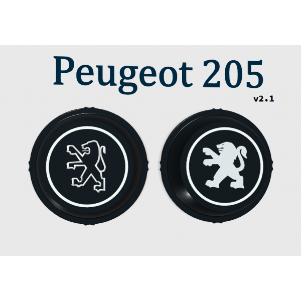 Peugeot 205 jant göbek kapakları Peugeot 205 jant göbek kapakları